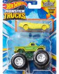 Buggy Hot Wheels Monster Trucks - Midwest madness, s autićem - 1t